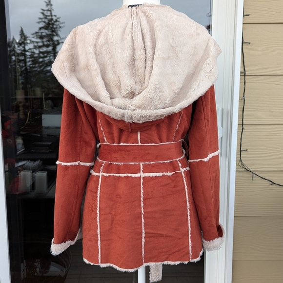 Fur wrap cardigan - Picture 3 of 12